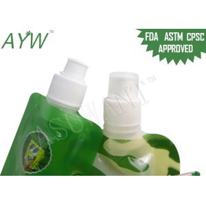 Buy cheap LDPE Drinking Spouted Pouches Packaging Gravure Printing With Carabiner from wholesalers
