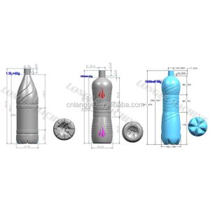 Buy cheap Other Features Included 4 Mold Small Plastic Bottle Making Machine from wholesalers