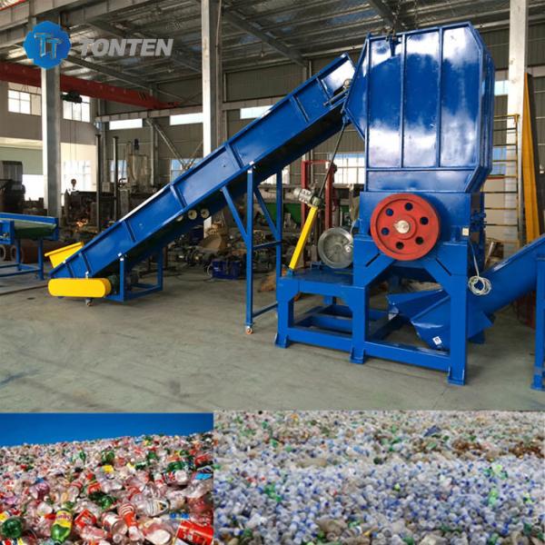 Quality Waste Plastic Recycle Crusher Line PET Bottle Recycling Plant for sale