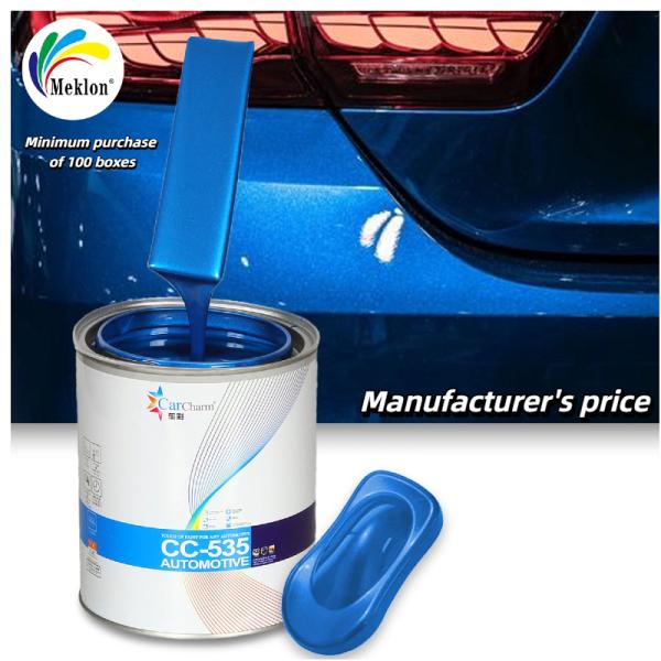 Buy cheap MSDS Glossy Ready Mixed Car Paint Multifunctional Titanium Air Gold Color from wholesalers