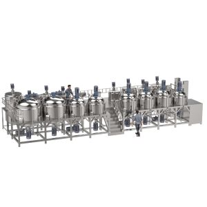 Efficient Toothpaste Manufacturing Machine Cosmetic Emulsifier Mixer CE