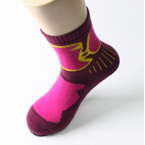 Buy cheap Custom logo, design breathable, soft thermal Wool Socks product