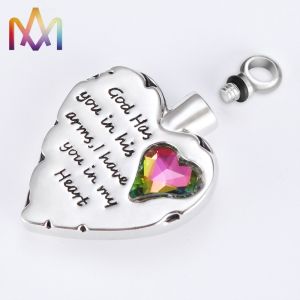 Buy cheap Cadmium Free 304 Stainless Steel Heart Cremation Necklace For Ashes from wholesalers