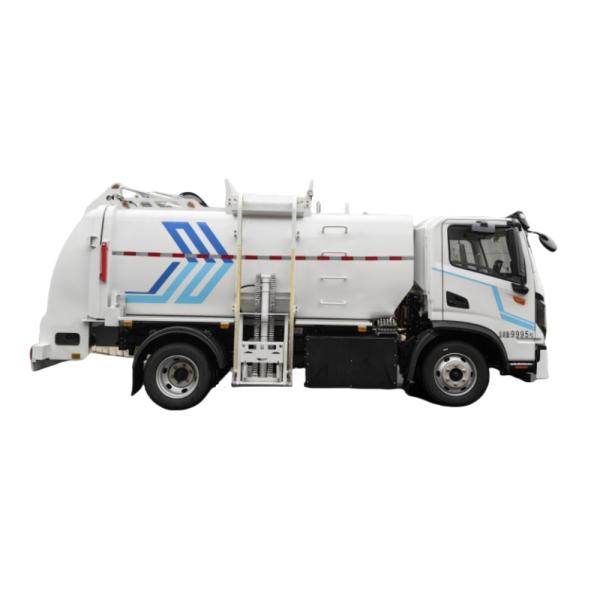 Buy cheap High Capacity Pure Electric Garbage Truck with Expandable Bin and Swift Recharging Technology from wholesalers