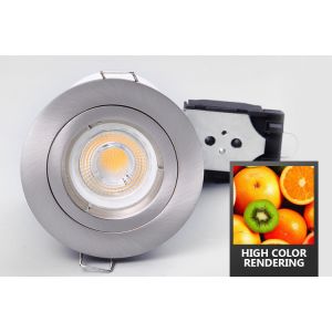 White Recessed Fire Rated Downlights GU10 Die Casting Alu BBC Standard