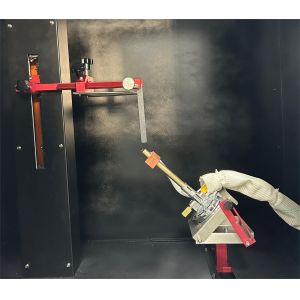 Buy cheap Keystroke Electrical Plastic Flame Test Chamber Combustion Tester 105ml/Min from wholesalers