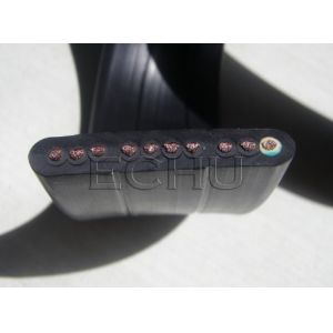 Flat Elevator Cable with Bunch Core TVVB, TVVBG, 24C 0.75, 1.5, 2.5mm2