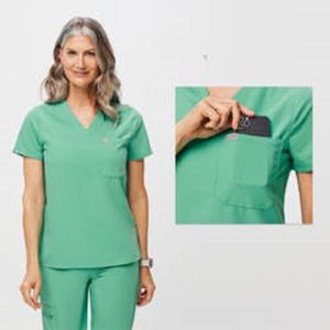Buy cheap OEM Service Custom Logo Solid Color Stretch Fashionable Medical Nursing Uniform from wholesalers