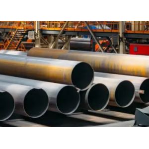 Buy cheap Oil And Gas Industry ERW Steel Pipe with Plain/Beveled/ Threaded Ends Length 5.8m-12m from wholesalers