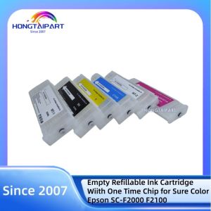 Buy cheap 6PCS Epson SC-F2000 F2100 Refillable Ink Cartridge 600ml from wholesalers