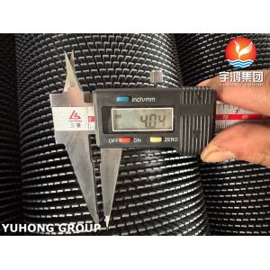 ASTM A335 P5 P9 P11 P22 High Frencuy Welding Serrated Fin Tube Solid