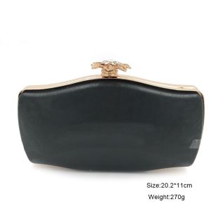 Buy cheap Beautiful diamond leaf locks decorative purse box clasp iron metal frame with gold from wholesalers