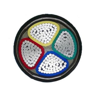 China Al Conductor Four Core Armoured Cable NA2XBY 240 Sq Mm Aluminium Cable on sale