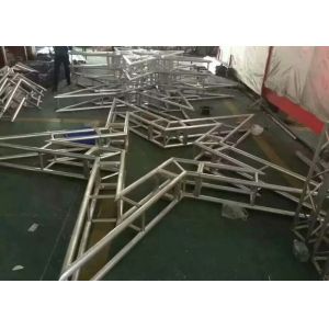 Buy cheap Five Pointed Aluminium Lighting Truss Strong Loading Capability OEM Service from wholesalers