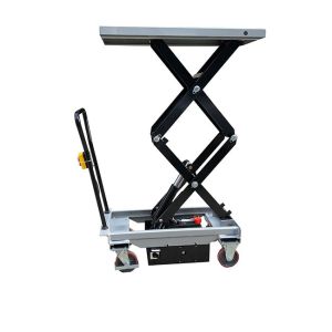 Buy cheap Mini Hydraulic Portable Scissor Lift Tables 150kg 27.56''X17.72'' Mobile Max Height 29.72in from wholesalers