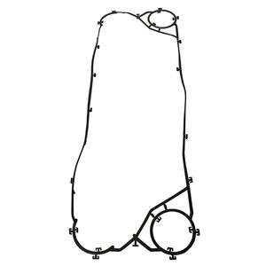 Buy cheap Glue-on Plate Heat Exchanger Gaskets Flat Gasket Design for Up To 10 Bar Pressure Range from wholesalers