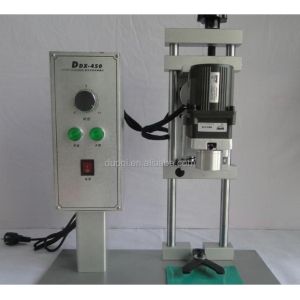 Buy cheap 110V DDX-450 Processing Line Manual Glass Crystal Water Perfume Shampoo Plastic Bottle Screw Capping Machine from wholesalers