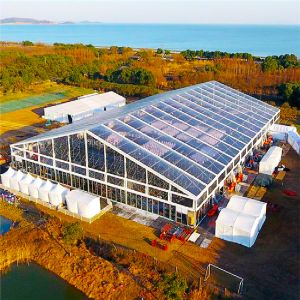 Buy cheap 60m Wide Aluminum Alloy 300 Seater Tent 18x30 PVC Fabric Cover from wholesalers