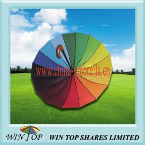 Buy cheap Auto Straight Rainbow 16 Tone Umbrella from wholesalers