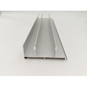 China 4.8m-6.6m Aluminium Wardrobe Profile , 6063 Extruded Aluminum Profiles For Door Window on sale