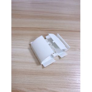 Custom PBT Automotive Plastic Parts / White Wire Harness Protector