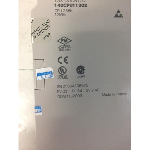 Buy cheap Durable Modicon Quantum PLC CPU With Built In Executive Memory 140CPU11302 from wholesalers