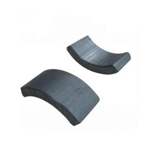 High Efficiency Arc Ferrite Magnet Segment Shape Ferrite Magnetic Tiles