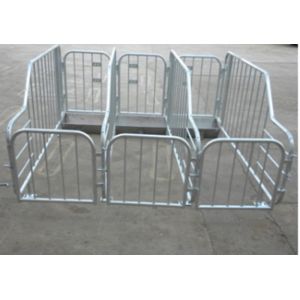 Buy cheap Hot Dip Galvanizing Hog Gestation Crates Customized Pif Farm Stall With Different Size from wholesalers