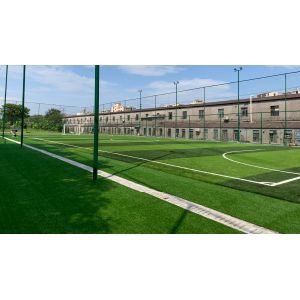 Buy cheap Durable Artificial Grass Mats Synthetic Turf 50mm Pile Height Effective Drainage System from wholesalers