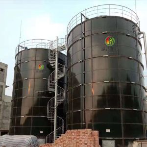 Intelligent Enamel Assembled Tank Biogas Container For Biogas Digester