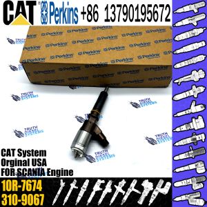 Buy cheap Cat C6.6 Engine Diesel inyector Common Rail Fuel Injector 320-0655 10R-7674 2645A751 for Caterpillar Excavator 320d from wholesalers