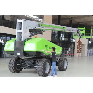 Buy cheap Max.Lifting height 95ft telescopic straight boom Lift with outreach 69ft from wholesalers
