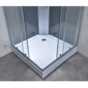 Buy cheap Aluminum Frame Bathroom Shower Cubicle 800x800x1900mm from wholesalers