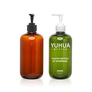 Buy cheap White Green 183mm 500ml Pet Foam Pump Bottle Hot Stamping from wholesalers