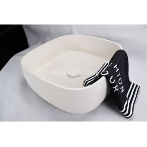 Buy cheap Stunning Integrated Bathroom Sink Inherent Durability High Hardness from wholesalers