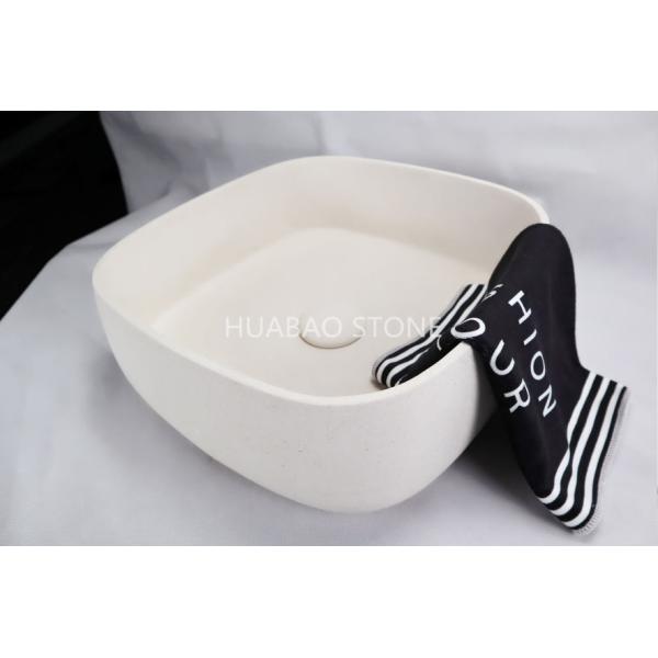 Buy cheap Stunning Integrated Bathroom Sink Inherent Durability High Hardness from wholesalers