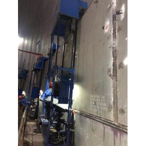 Single Sided Low Noise Automatic Girth Welding Machine For Metal Tank Processing