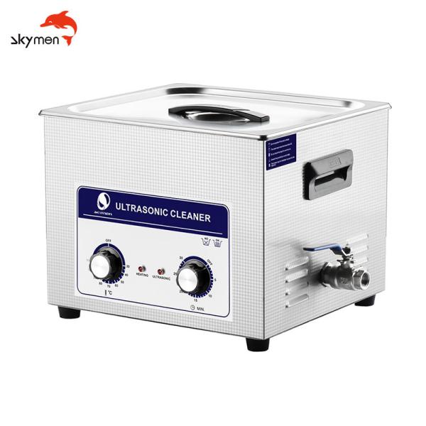 15L Ultrasonic table Cleaning Machine with mechanical timer for Nozzle Cleaning