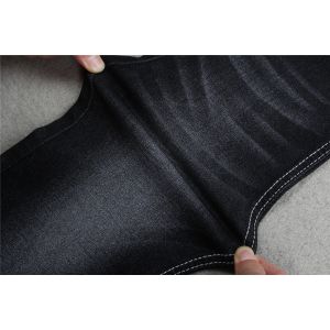Buy cheap 10oz Super Stretch Black Skinny Jeans Denim Fabric from wholesalers
