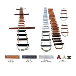 Buy cheap Marine pilot rope embarkation ladder MED certification from wholesalers