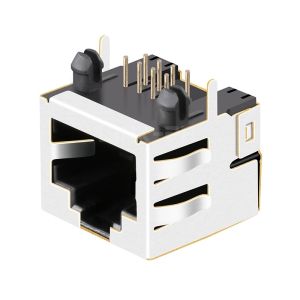 Buy cheap LPJE101CNL Side Entry Pcb Connector Shielded RJ45 Modular Jacks from wholesalers