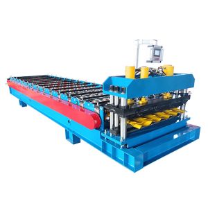 China Hydraulic Driving Tiles Roofing Cold Sheet Making Machine 4Kw on sale