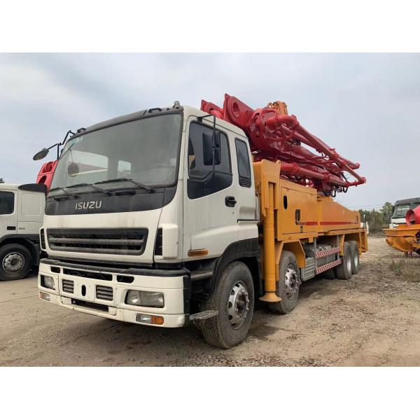 Quality 2012 Year Putzmeister 42m Used Cement Truck With Isuzu Chassis for sale