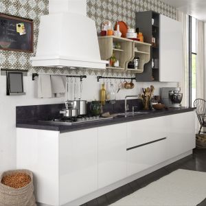 Buy cheap Modern Apartment Kitchen Cabinet with Optional Appliance Home Storage from wholesalers