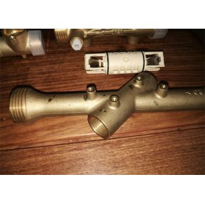 Buy cheap Ultrasonic Transducer Copper Milling Parts DN40 Flow Meter Pipe from wholesalers