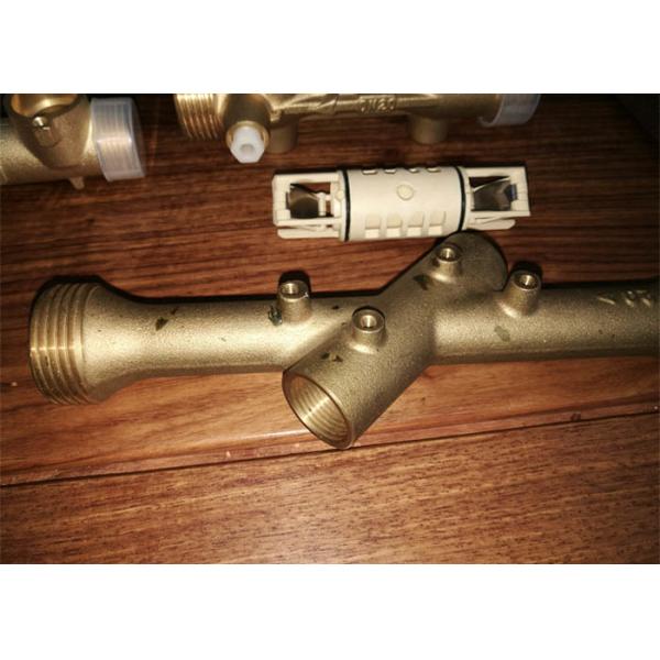 Buy cheap Ultrasonic Transducer Copper Milling Parts DN40 Flow Meter Pipe from wholesalers