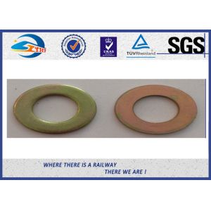 Buy cheap Galvanize Spring Washer 38Si7 Black Oxide / Lock Flat Washers in Different Size from wholesalers