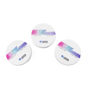 Buy cheap Highly Durable ST Multilayer Zirconia Flexural Strength 1200 MPa Low Shade Options Vickers Hardness 1200 HV from wholesalers