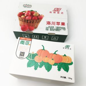 Buy cheap Pumpkin Freshness Retain Package Corrugated Plastic Carton Impact Resistance Anti Bacteria from wholesalers