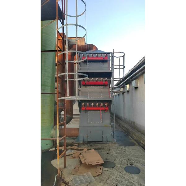 Quality Bag Length 2000mm-6000mm Control System PLC Control Pulse jet cleaning technology with air stop in each room for sale